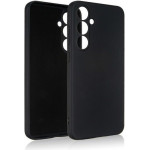Beline Etui Silicone Samsung S24 FEczarny/black