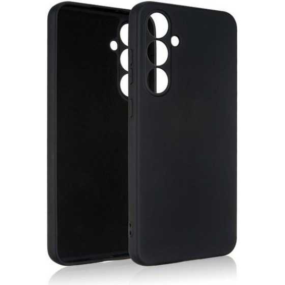 Beline Etui Silicone Samsung S24 FEczarny/black