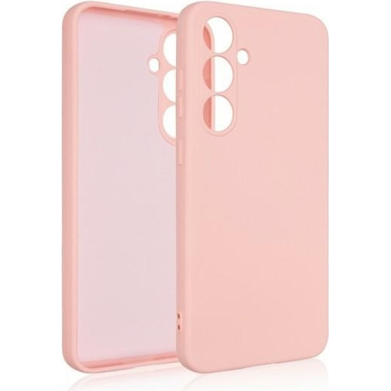 Beline Etui Silicone Samsung S24 FErozowo-zloty/rose gold
