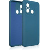 Beline Etui Silicone Xiaomi 12Cniebieski/blue