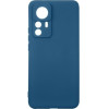 Beline Etui Silicone Xiaomi 12Tniebieski/blue