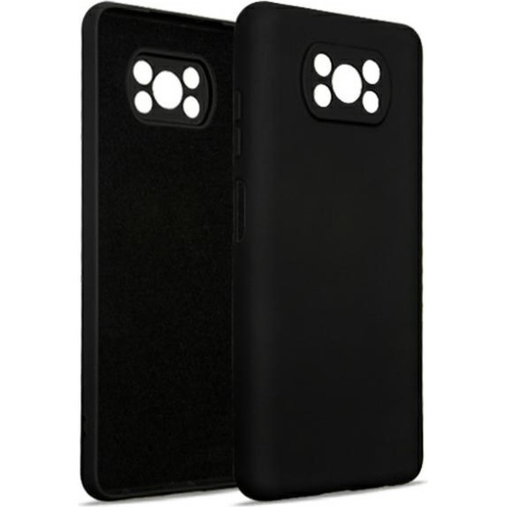 Beline Etui Silicone Xiaomi Poco X3 Proczarny/black�