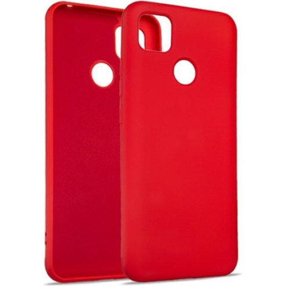 Beline Etui Silicone Xiaomi Redmi 10Aczerwony/red