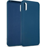 Beline Etui Silicone Xiaomi Redmi 9Aniebieski/blue