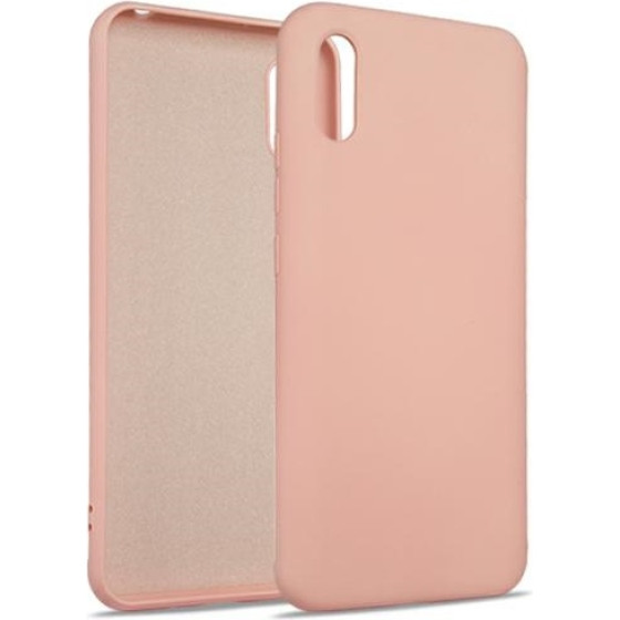 Beline Etui Silicone Xiaomi Redmi 9Arozowo-zloty/rose gold