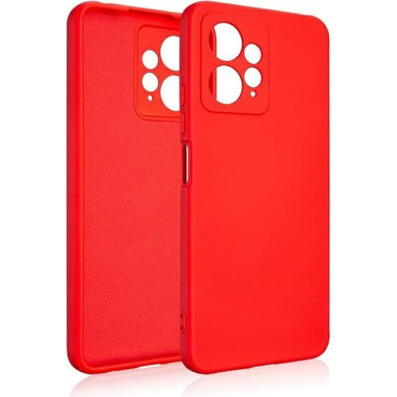 Beline Etui Silicone Xiaomi Redmi Note12 4G czerwony /red