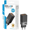 Beline Lad. network. 2x USB-C + 1x USB 65Wblack/black (head only) PD 3.0 + QC 3.0 BLN3CB65 GaN - (BLN3CB65 U65 PD+QC 65W)