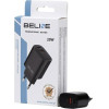 Beline Lad. siec. 1x USB-C + 1x USB 20Wczarna /black (only head) PD 3.0 + QC 3.0 BLN2CB20 - (BLN2CB20 U58 PD+QC20W)