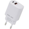 Beline Lad. siec. 1x USB-C + 1x USB 30Wbiala /white (only head) PD 3.0 + QC 3.0 BLN2CW30 GaN - (BLN2CW30 U58 PD+QC30W)