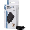 Beline Lad. siec. 1x USB-C 25W czarna/black (only head) PD 3.0 BLNCB25 GaN - (BLNCB25 U66 PD 25W)