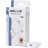 Beline Lad. siec. 1x USB-C 30W + kabelUSB-C biala /white PD 3.0 BLNCW30C GaN - (BLNCW30C U66 PD 30W)
