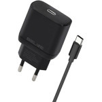 Beline Lad. siec. 1x USB-C 30W + kabelUSB-C czarna /black PD 3.0 BLNCB30C GaN - (BLNCB30C U66 PD 30W)
