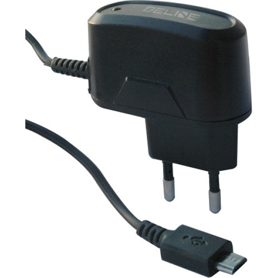 Beline Lad. siec. microUSB 1A czarna/black - (C06 microUSB)