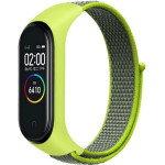 Beline Mi Band 7/6/5/4/3 Nylon Loop Strap Yellow/Yellow