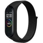 Beline Mi Band 7/6/5/4/3 NylonLoop strap black