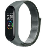 Beline Mi Band 7/6/5/4/3 NylonLoop Strap Gray/Grey