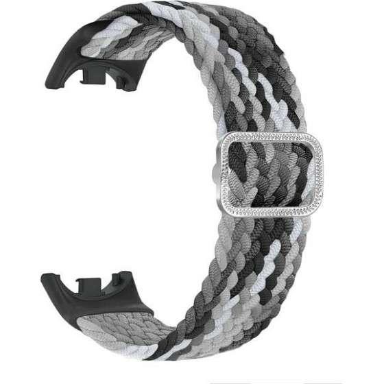 Beline Mi Band 9/8 Nylon Strap Black-White