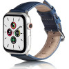 Beline pasek Apple Watch Leather38/40/41mm niebieski /blue
