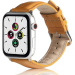 Beline pasek Apple Watch Leather42/44/45/49mm jasnobrazowy /light brown