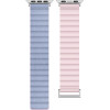 Beline pasek Apple Watch Magnetic Pro42/44/45/49mm rozowo/blekitny pink/sierra box