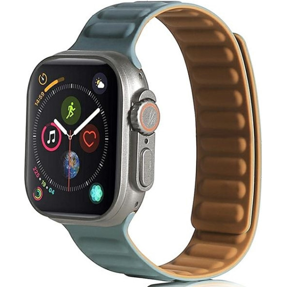 Beline pasek Apple Watch Magnetic38/40/41mm zielony /green