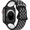 Beline pasek Apple Watch New SportSilicone 38/40/41mm czarno-bialy black/white box