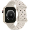 Beline pasek Apple Watch Silicone Woven38/40/41mm bezowy /starlight box