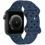 Beline pasek Apple Watch Silicone Woven38/40/41mm niebieski /deep blue box