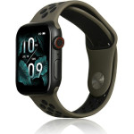 Beline pasek Apple Watch Sport Silicone38/40/41mm brazowo-czarny brown/black