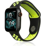 Beline pasek Apple Watch Sport Silicone42/44/45/49mm czarno-limonkowy black/lime