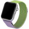Beline pasek Apple Watch Steel38/40/41mm zielono-purpurowy green/purple