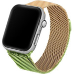 Beline pasek Apple Watch Steel38/40/41mm zielono-zloty green/gold