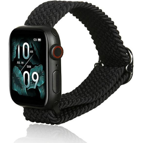 Beline pasek Apple Watch Textile38/40/41mm czarny /black