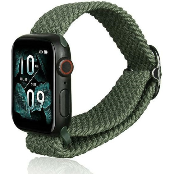 Beline pasek Apple Watch Textile38/40/41mm zielony /green