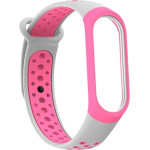 Beline pasek Mi Band 3/4 designrozowo-szary/pink-grey
