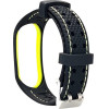 Beline pasek Mi Band 3/4 Sportczarno-limonkowy black/lime