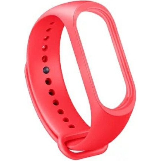 Beline pasek Mi Band 3/4czerwony/red