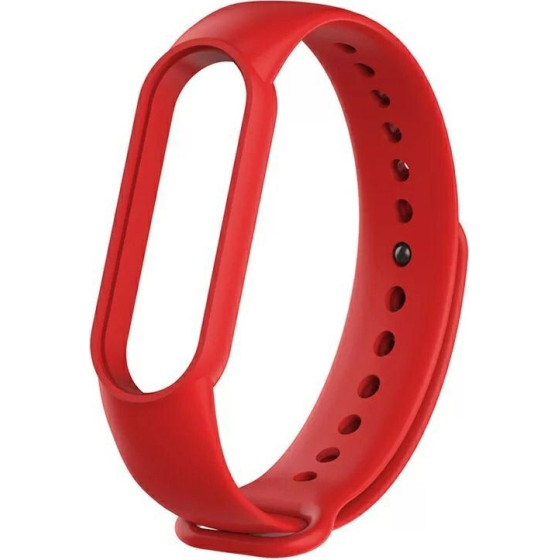 Beline pasek Mi Band 7/6/5czerwony /red