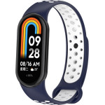 Beline pasek Mi Band 9/8 designniebiesko-bialy /blue-white