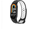 Beline pasek Mi Band 9/8 designczarno-bialy /black-white