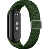 Beline pasek Mi Band 9/8 Textilezielony/green