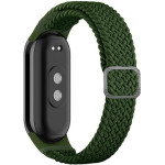 Beline pasek Mi Band 9/8 Textilezielony/green