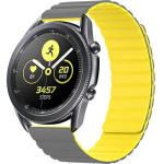 Beline pasek Watch 20mm Magneticszaro-zolty gray/yellow