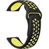 Beline pasek Watch 20mm Sport Siliconeczarno-zolty black/yellow box