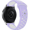 Beline pasek Watch 20mm Sport Siliconefioletowo-bialy purple/white box