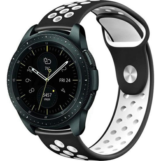 Beline pasek Watch 22mm Sport Siliconeczarno-bialy black/white box
