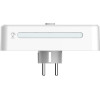 Beline power strip with LED backlight 2xUSB-A/USB-C/2xAC white - (BLNPH01)