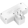Beline power strip with LED backlight 2xUSB-A/USB-C/2xAC white - (BLNPH01)
