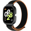 Beline Redmi Watch 4 Strap Black-Orange