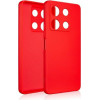 Beline Silicone Case for Infinix Note 30 Pro red